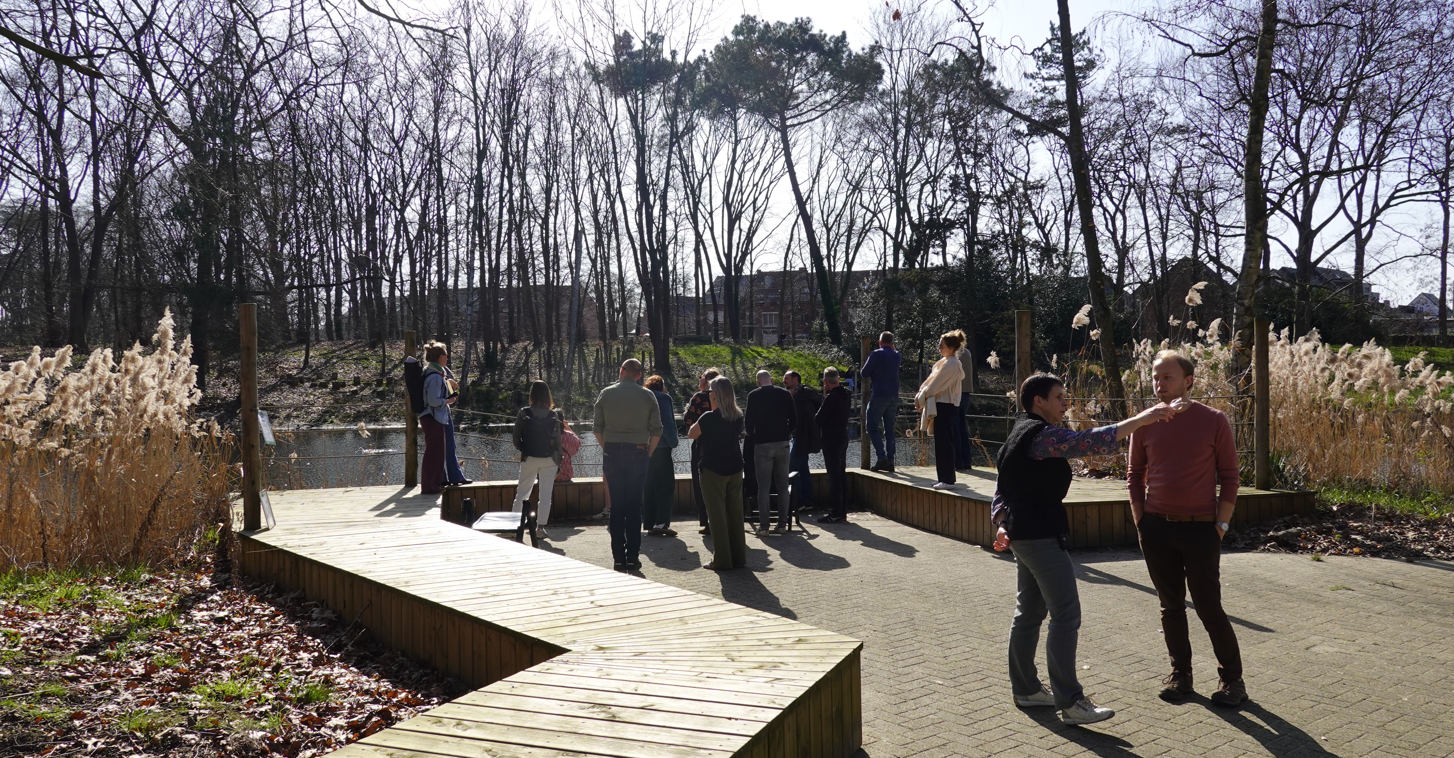 Borgenstein terreinbezoek